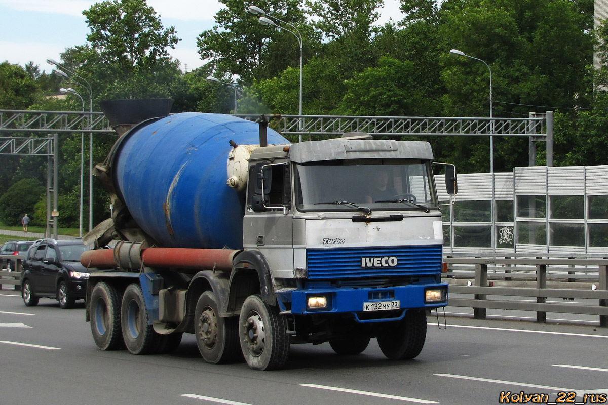 Владимирская область, № К 132 МУ 33 — IVECO (общая модель)