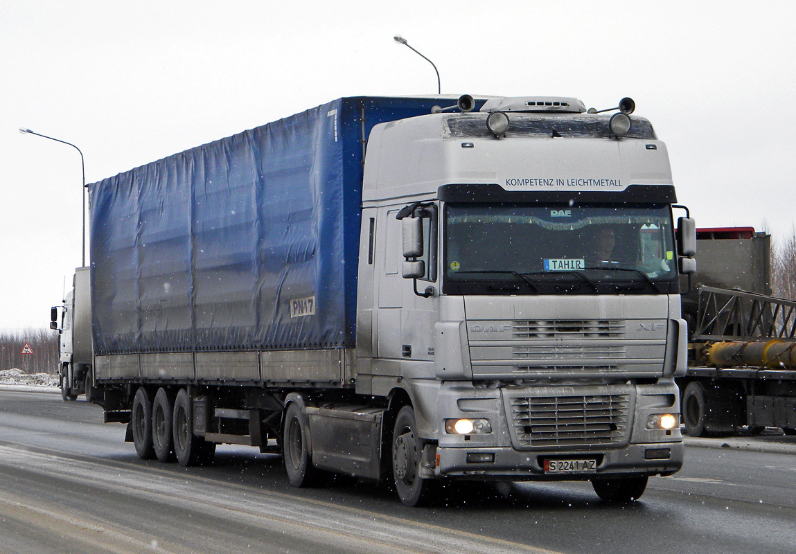 Киргизия, № S 2241 AZ — DAF XF95 FT