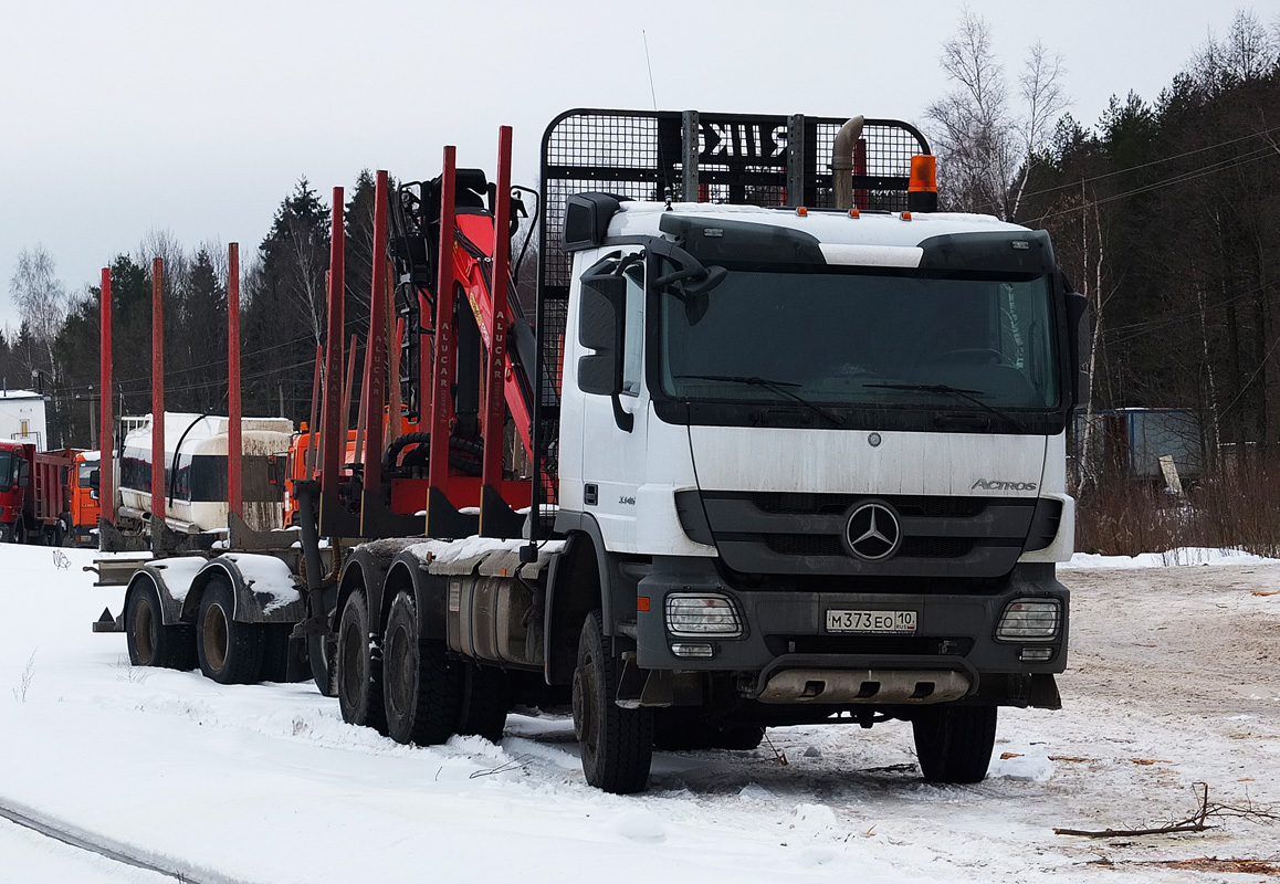 Карелия, № М 373 ЕО 10 — Mercedes-Benz Actros ('2009) 3346