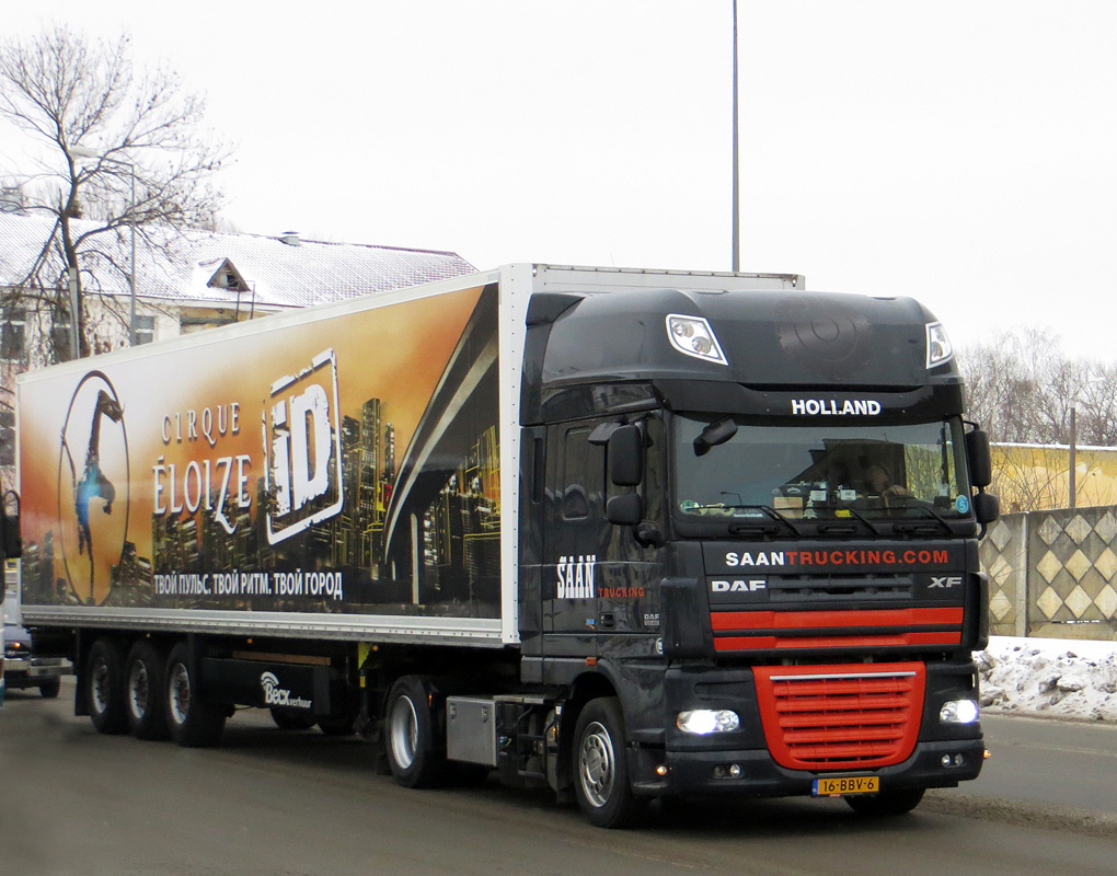 Нидерланды, № 16-BBV-6 — DAF XF105 FT