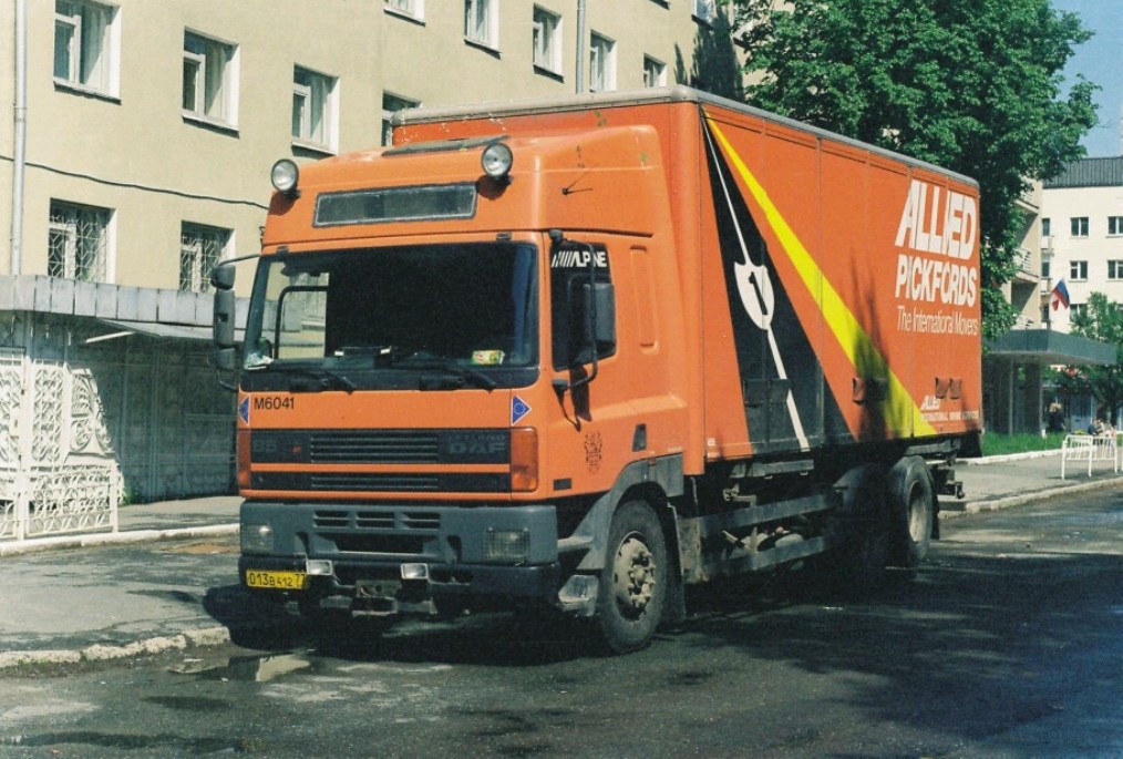 Москва, № 013 В 412 77 — DAF 85 (CF) FAS