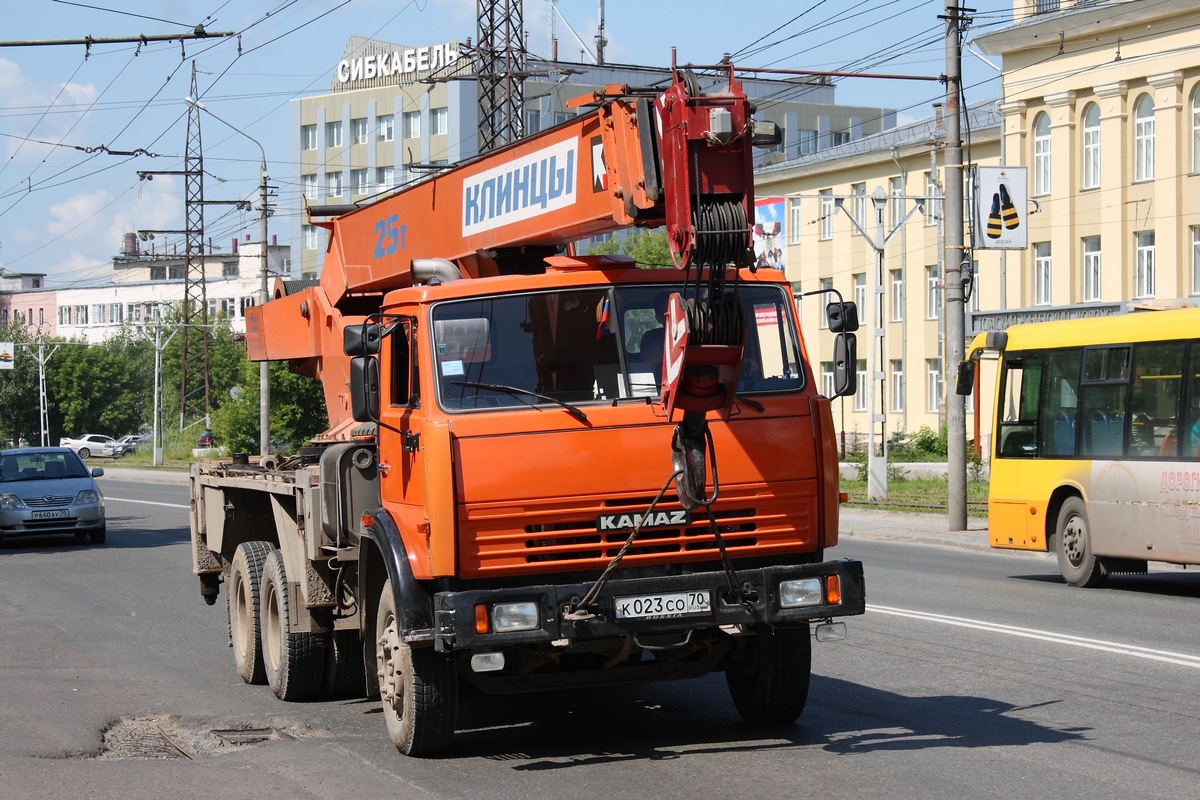 Томская область, № К 023 СО 70 — КамАЗ-55111-15 [55111R]