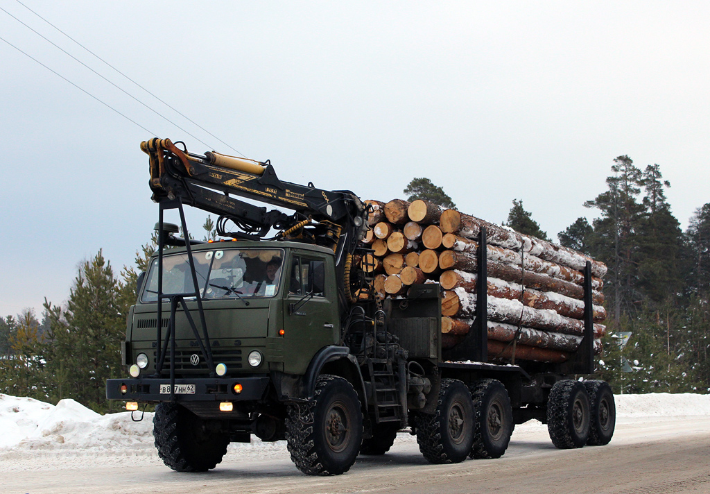 Рязанская область, № В 837 НН 62 — КамАЗ-43106