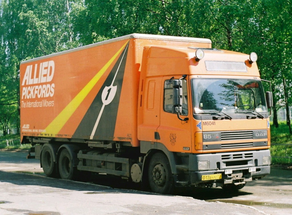 Москва, № 013 В 412 77 — DAF 85 (CF) FAS