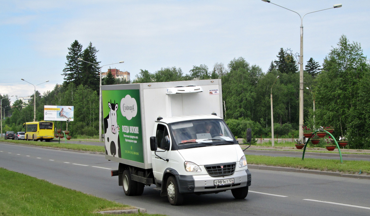 Красноярский край, № Е 981 КТ 124 — ГАЗ-33106 "Валдай"