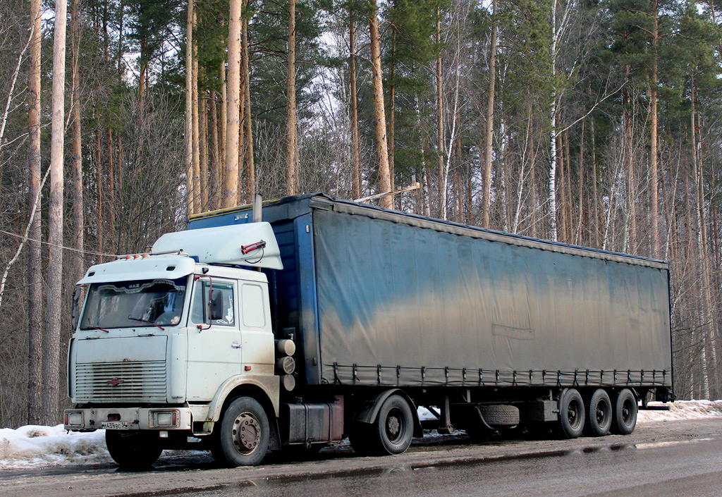 Волгоградская область, № М 439 ВС 34 — МАЗ-54321