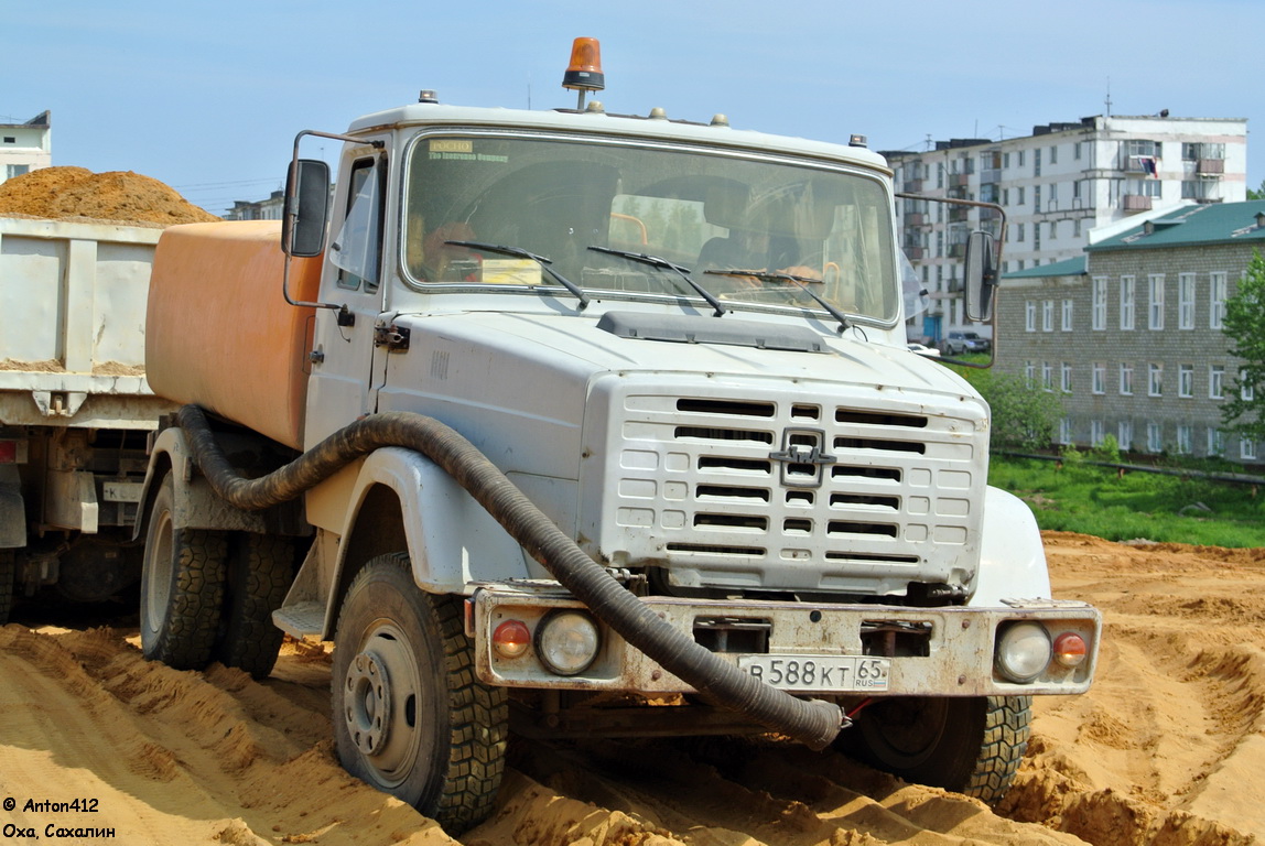 Сахалинская область, № В 588 КТ 65 — ЗИЛ-433362