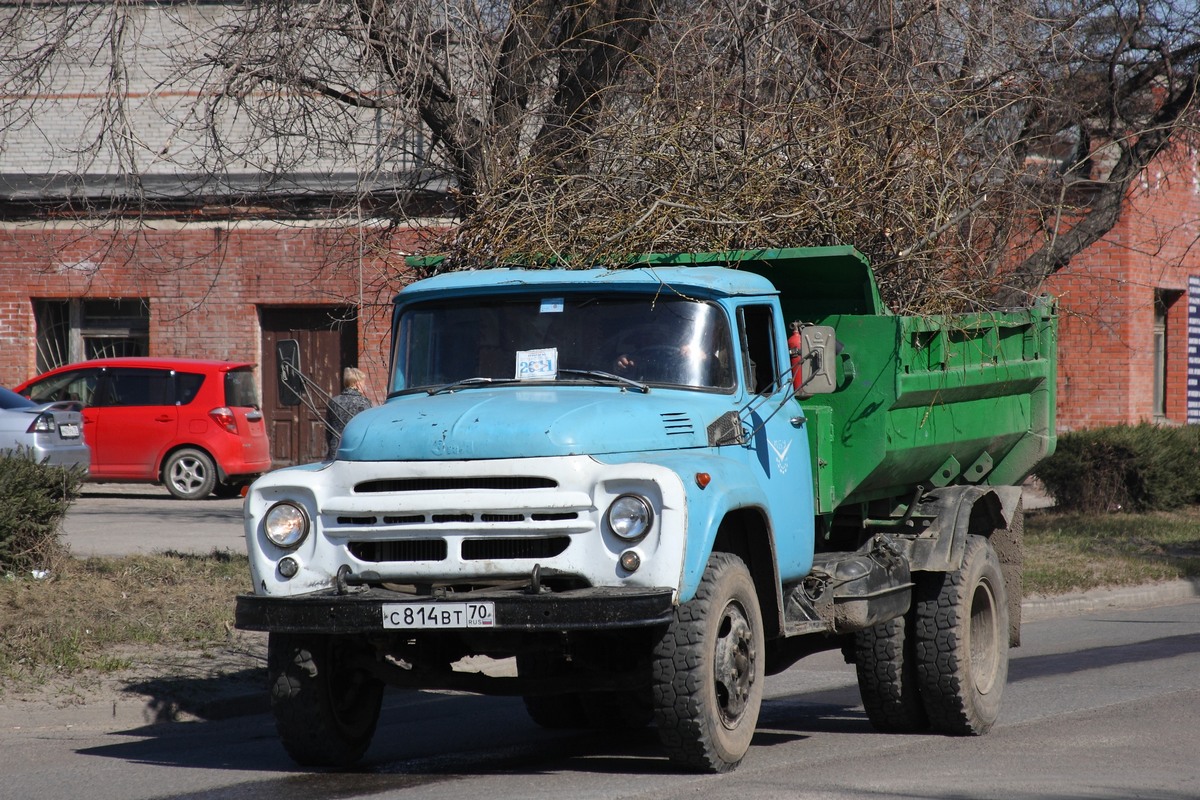 Томская область, № С 814 ВТ 70 — ЗИЛ-495710