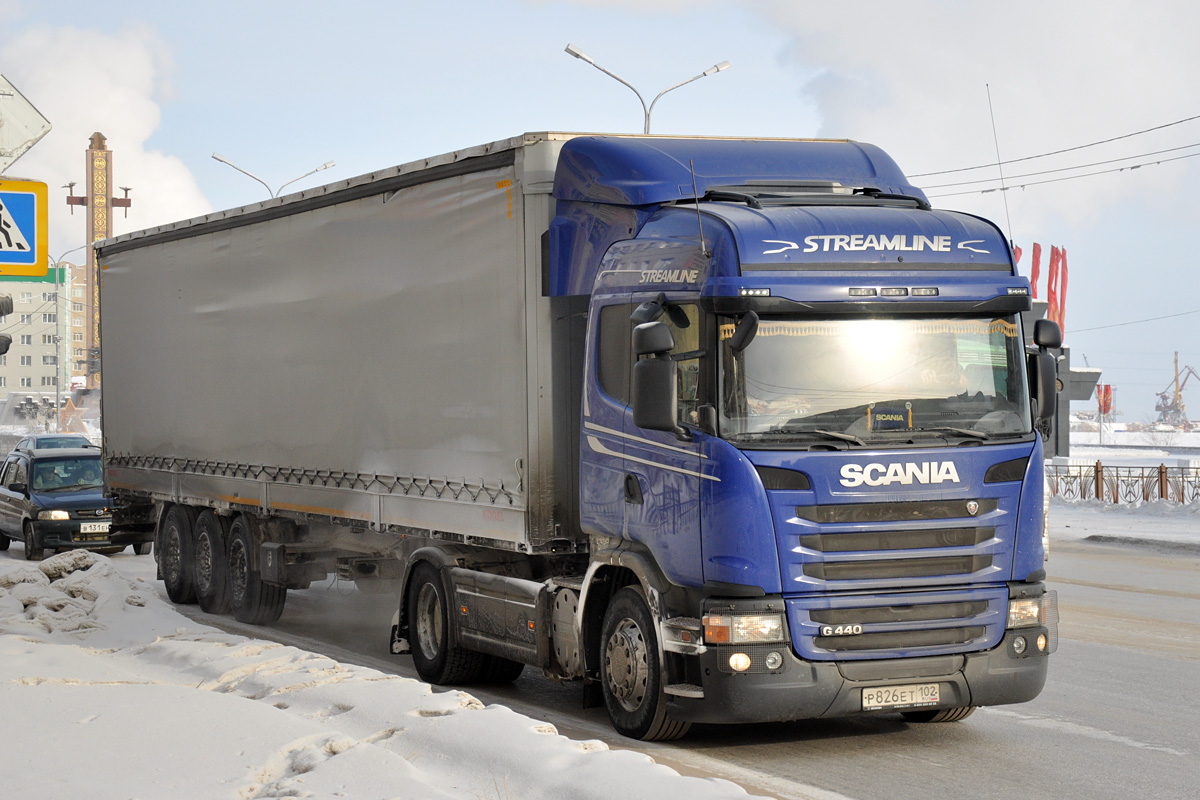 Башкортостан, № Р 826 ЕТ 102 — Scania ('2013) G440