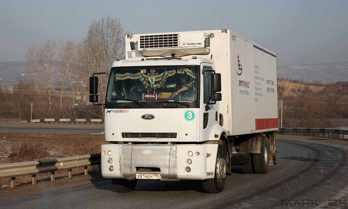 Московская область, № Х 814 ЕН 190 — Ford Cargo ('2003) 1824