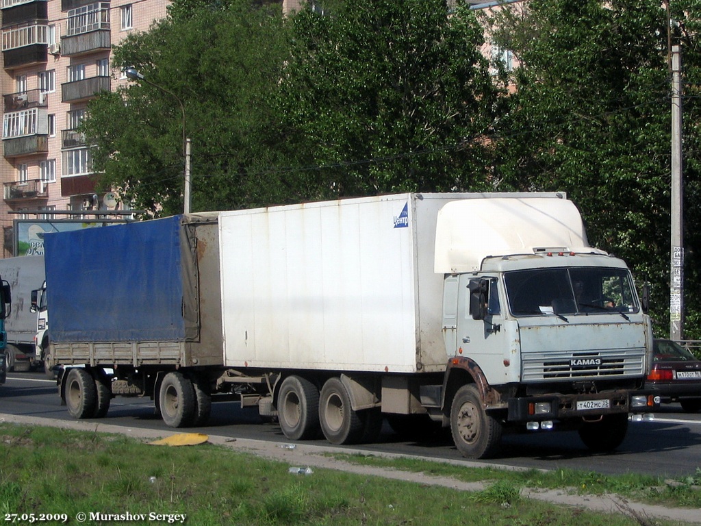 Вологодская область, № Т 402 МС 35 — КамАЗ-53215-15 [53215R]