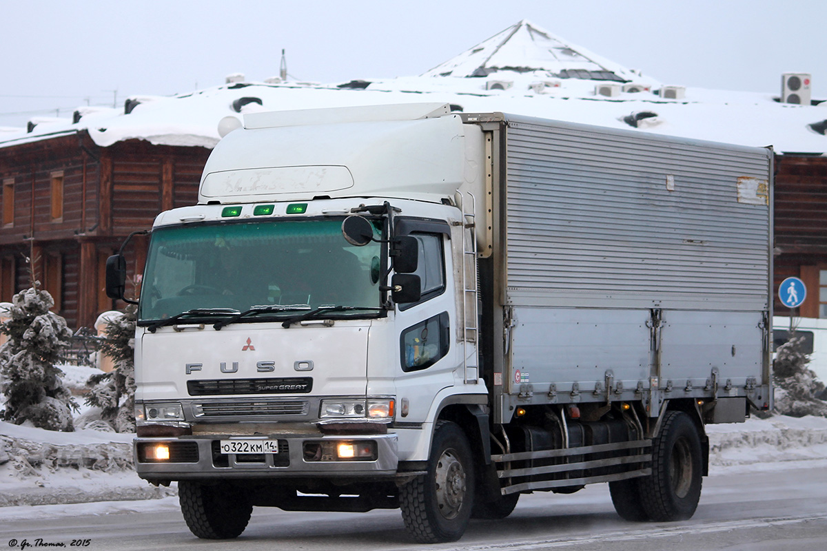 Саха (Якутия), № О 322 КМ 14 — Mitsubishi Fuso Fighter