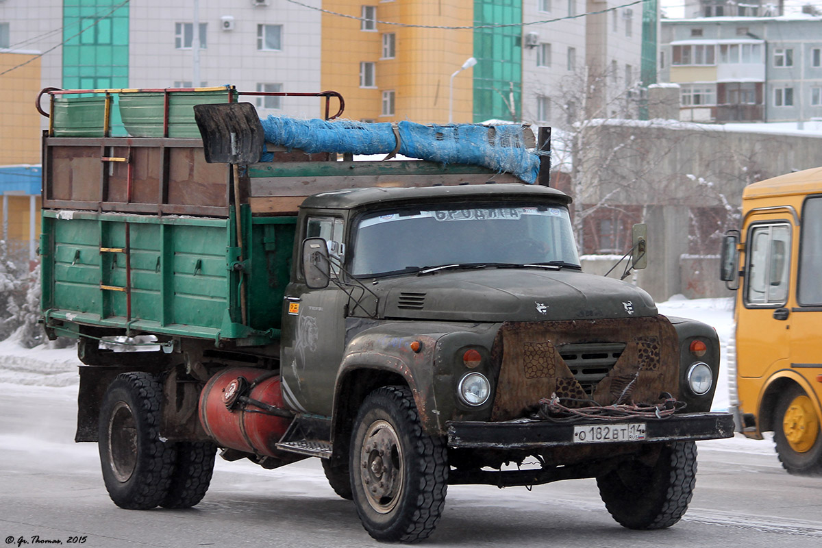 Саха (Якутия), № О 182 ВТ 14 — ЗИЛ-495710