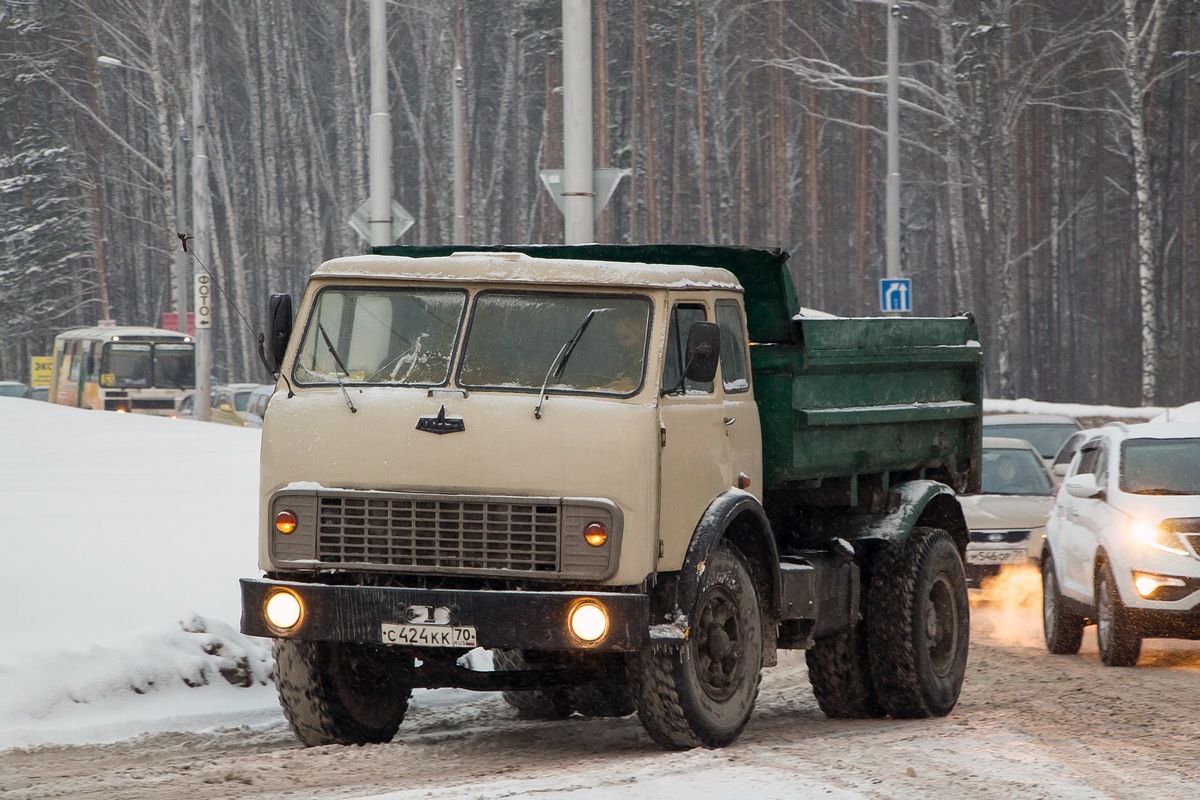 Томская область, № С 424 КК 70 — МАЗ-5549