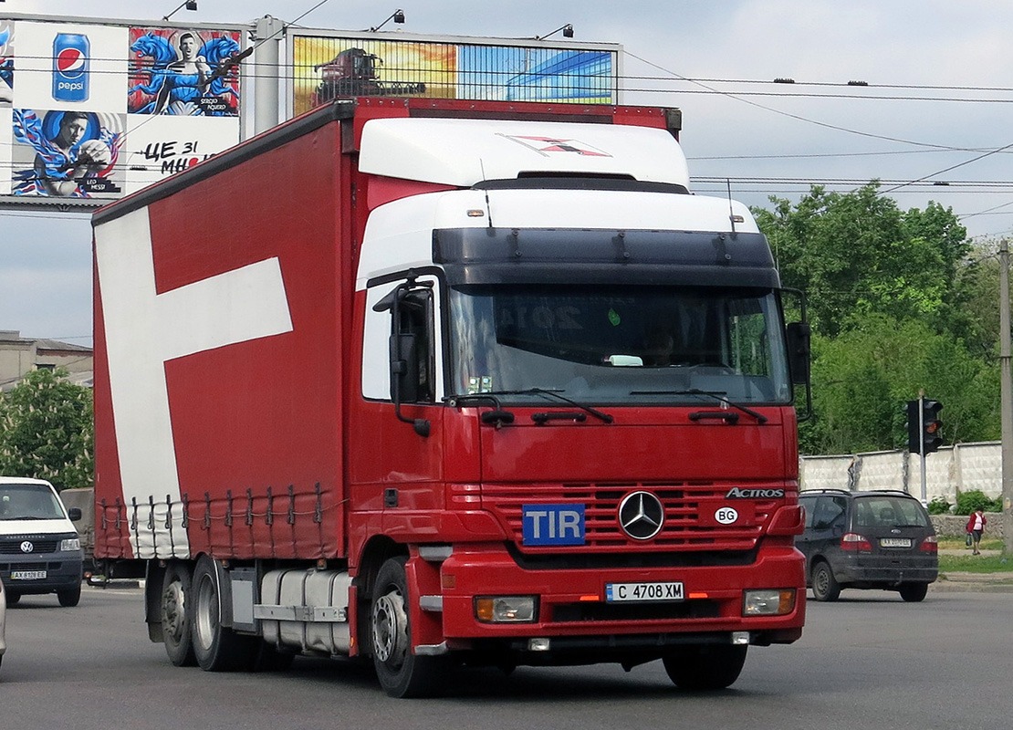 Болгария, № C 4708 XM — Mercedes-Benz Actros ('1997)