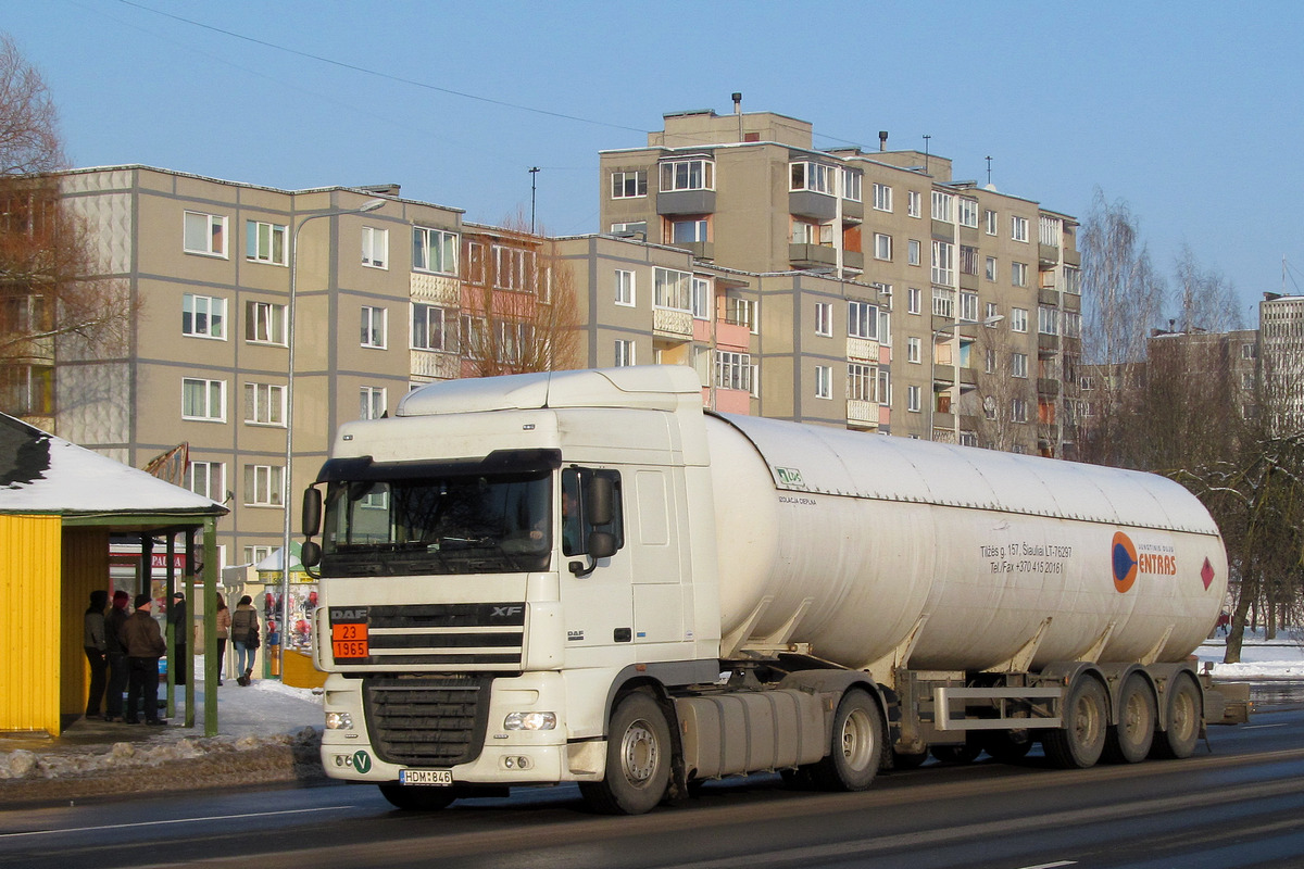 Литва, № HDM 846 — DAF XF105 FT