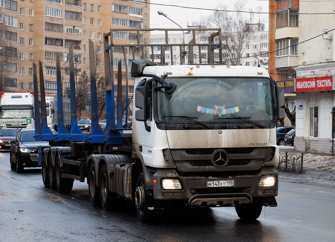 Московская область, № М 143 УТ 190 — Mercedes-Benz Actros '09 3341 [Z9M]