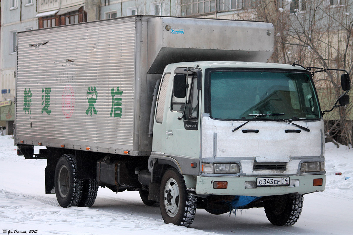 Саха (Якутия), № О 343 ЕМ 14 — Hino Ranger