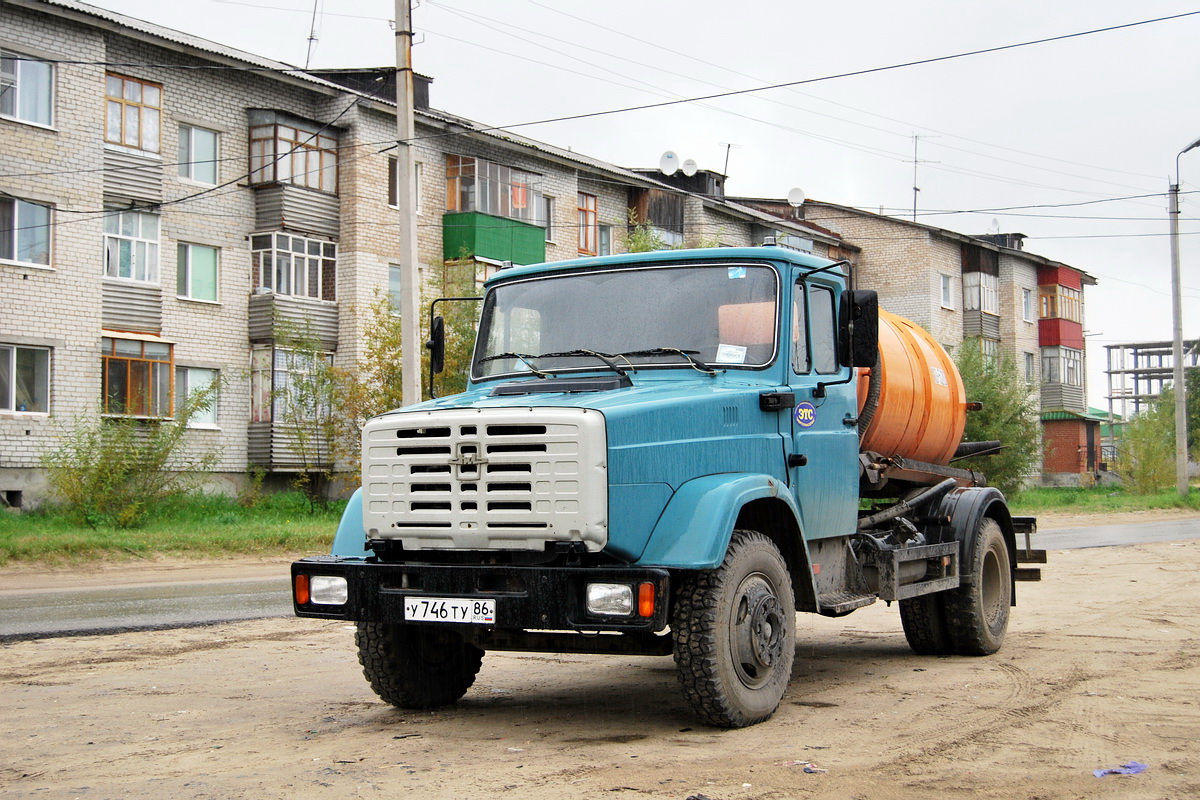 Ханты-Мансийский автоном.округ, № У 746 ТУ 86 — ЗИЛ-433362