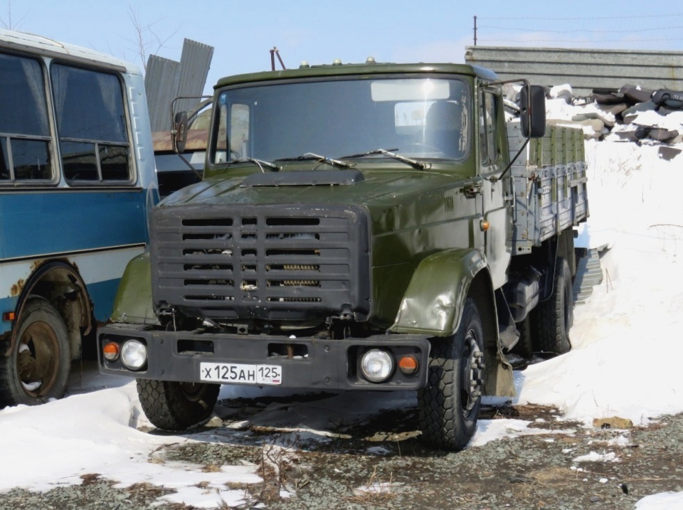 Приморский край, № Х 125 АН 125 — ЗИЛ-433360