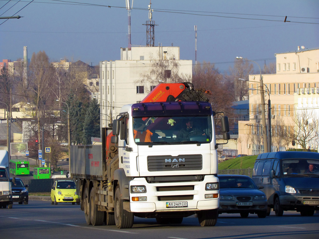 Харьковская область, № АХ 2469 СО — MAN TGA (общая модель)