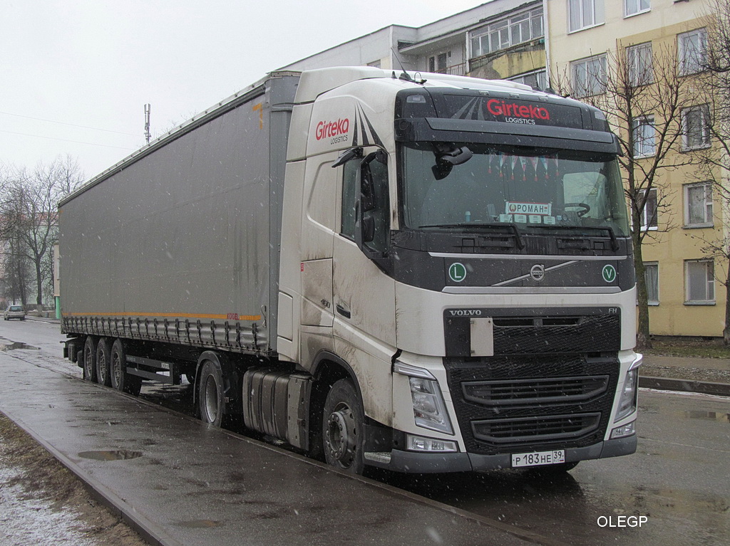 Калининградская область, № Р 183 НЕ 39 — Volvo ('2012) FH.460