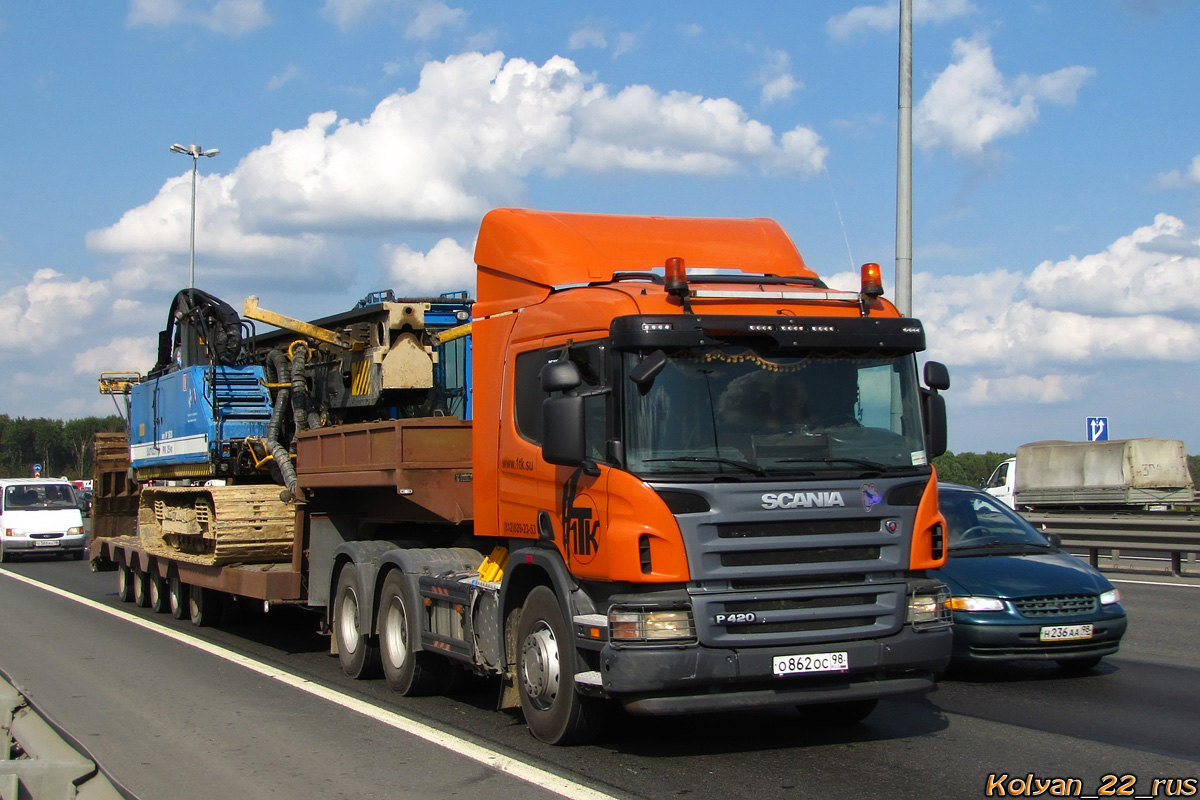 Санкт-Петербург, № О 862 ОС 98 — Scania ('2004) P420