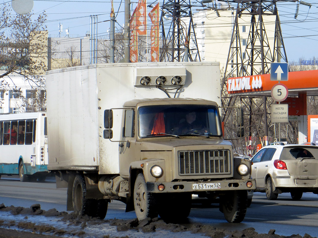 Нижегородская область, № Х 531 УМ 52 — ГАЗ-33073