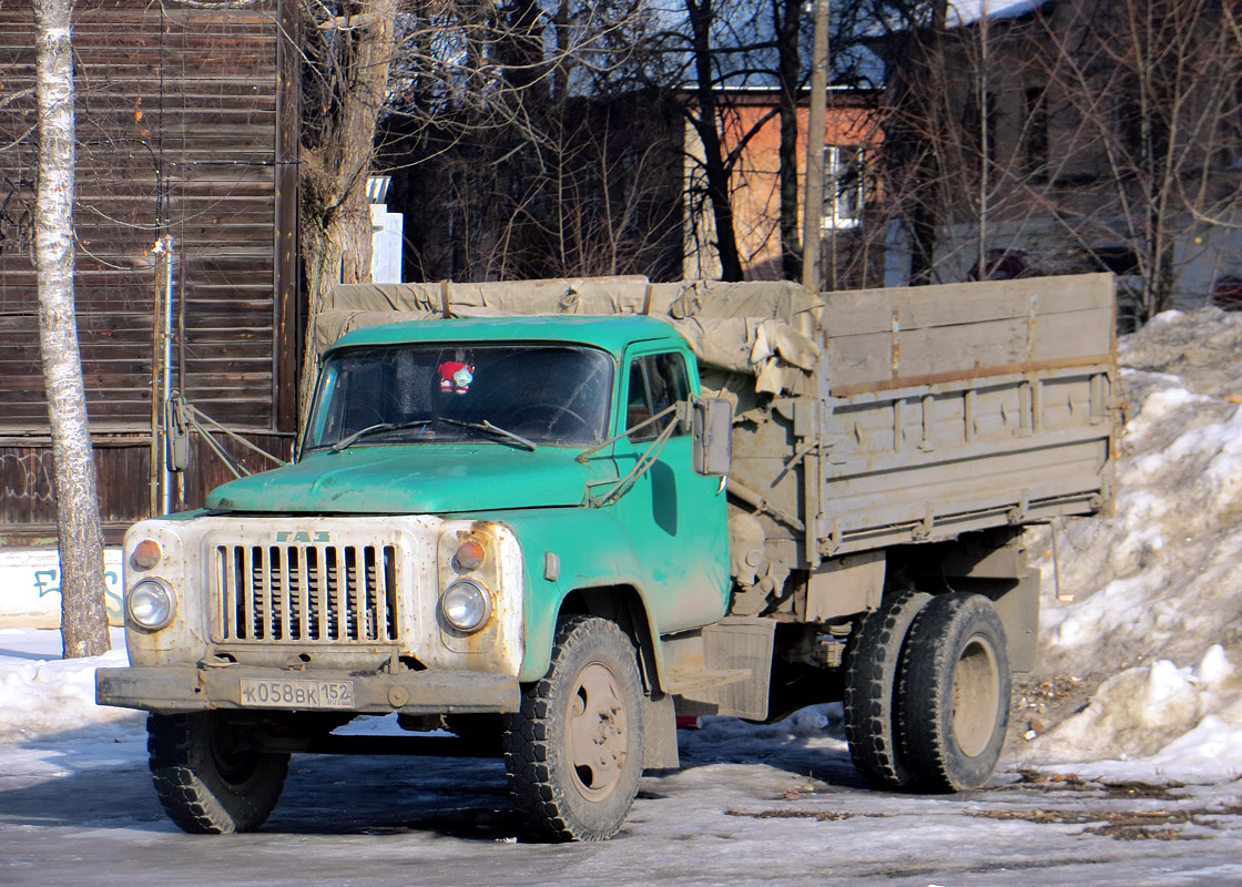 Нижегородская область, № К 058 ВК 152 — ГАЗ-53-02