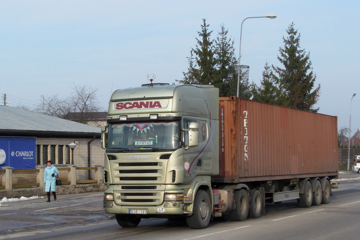 Литва, № EOE 131 — Scania ('2004) R420