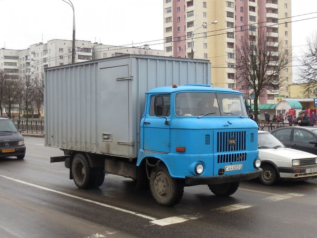 Витебская область, № АА 9253-2 — IFA W50L/IKB-1