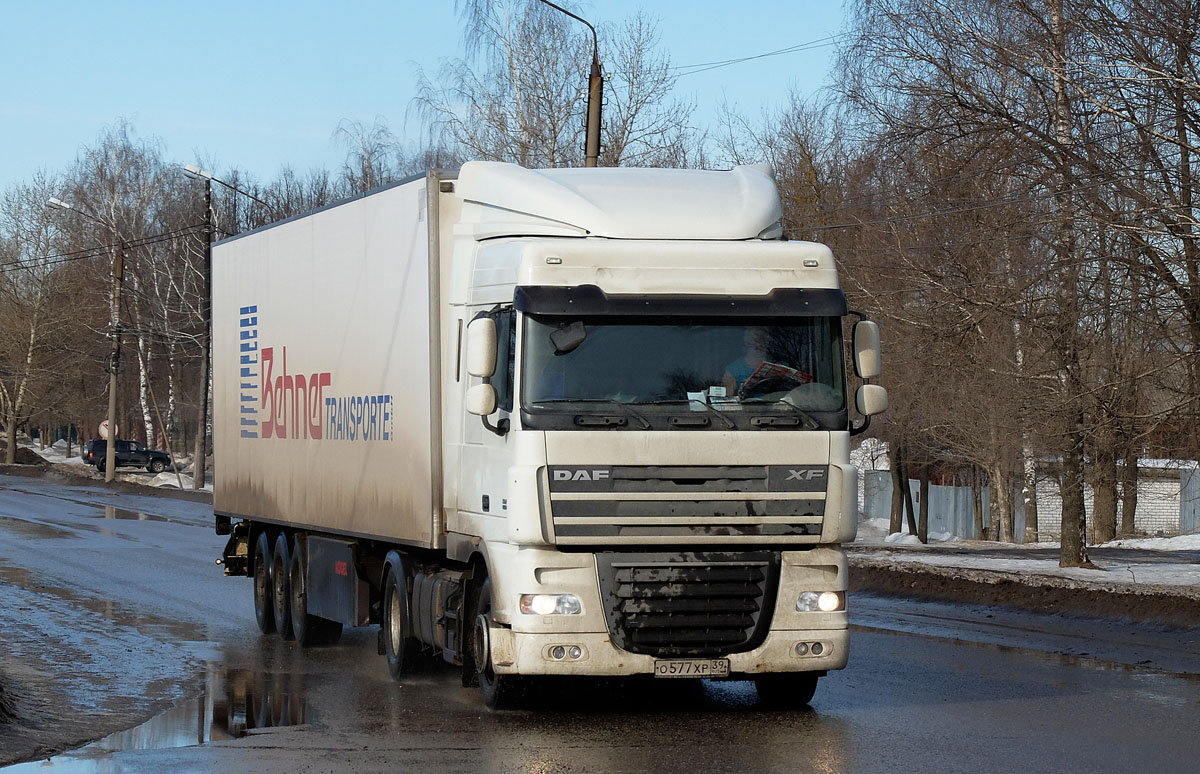 Калининградская область, № О 577 ХР 39 — DAF XF105 FT