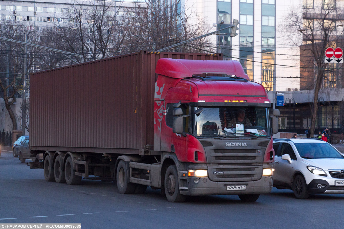 Москва, № О 269 ЕМ 197 — Scania ('2004) P340