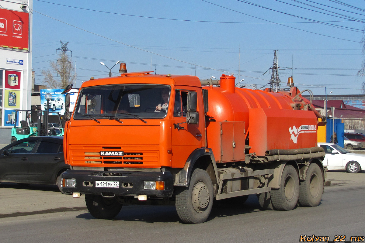 Алтайский край, № В 121 РК 22 — КамАЗ-65115-62