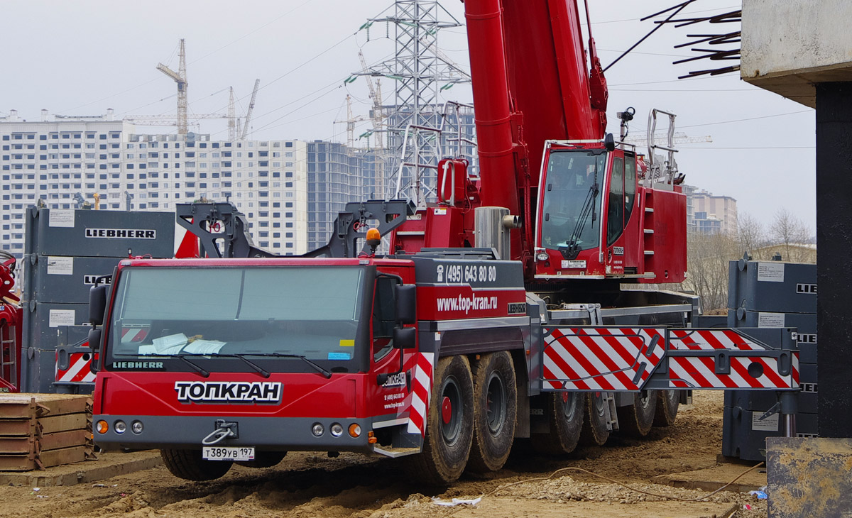 Москва, № Т 389 УВ 197 — Liebherr (общая модель)