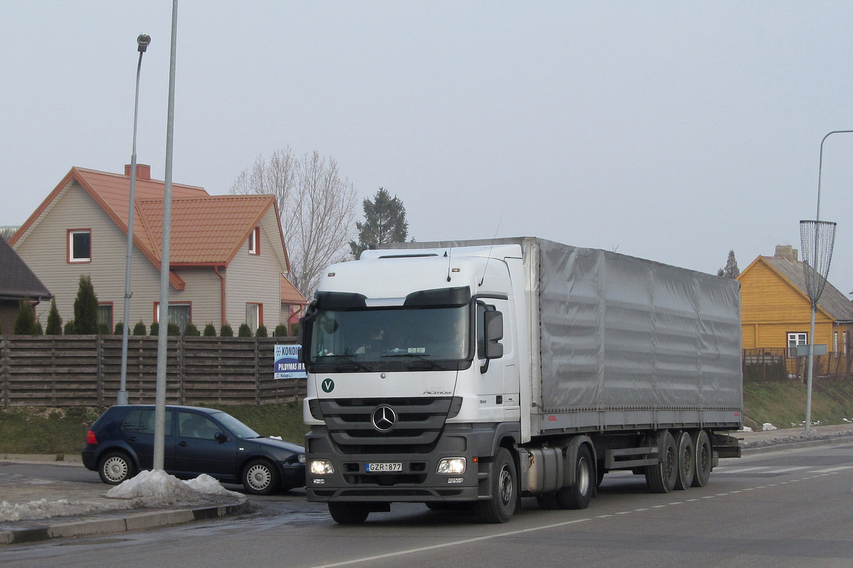 Литва, № GZR 877 — Mercedes-Benz Actros ('2009) 1844