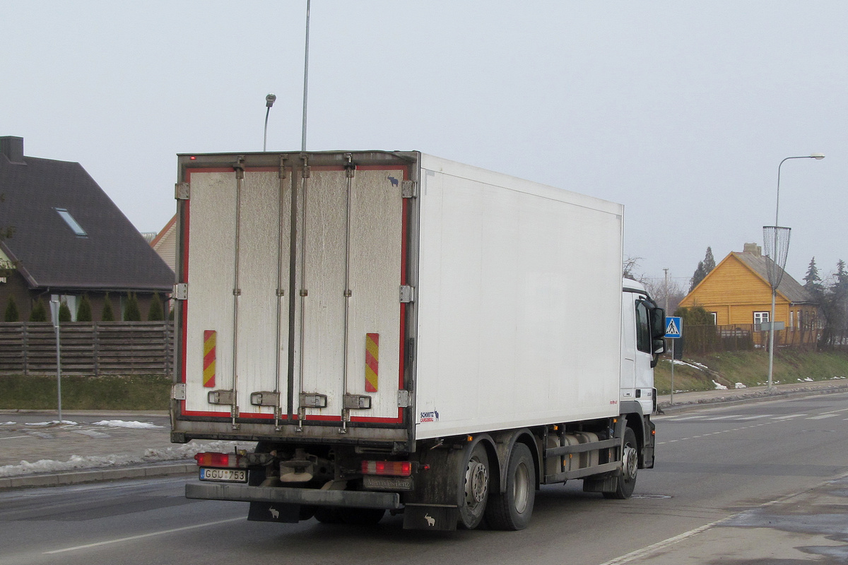 Литва, № GGU 753 — Mercedes-Benz Actros ('2009) 2536