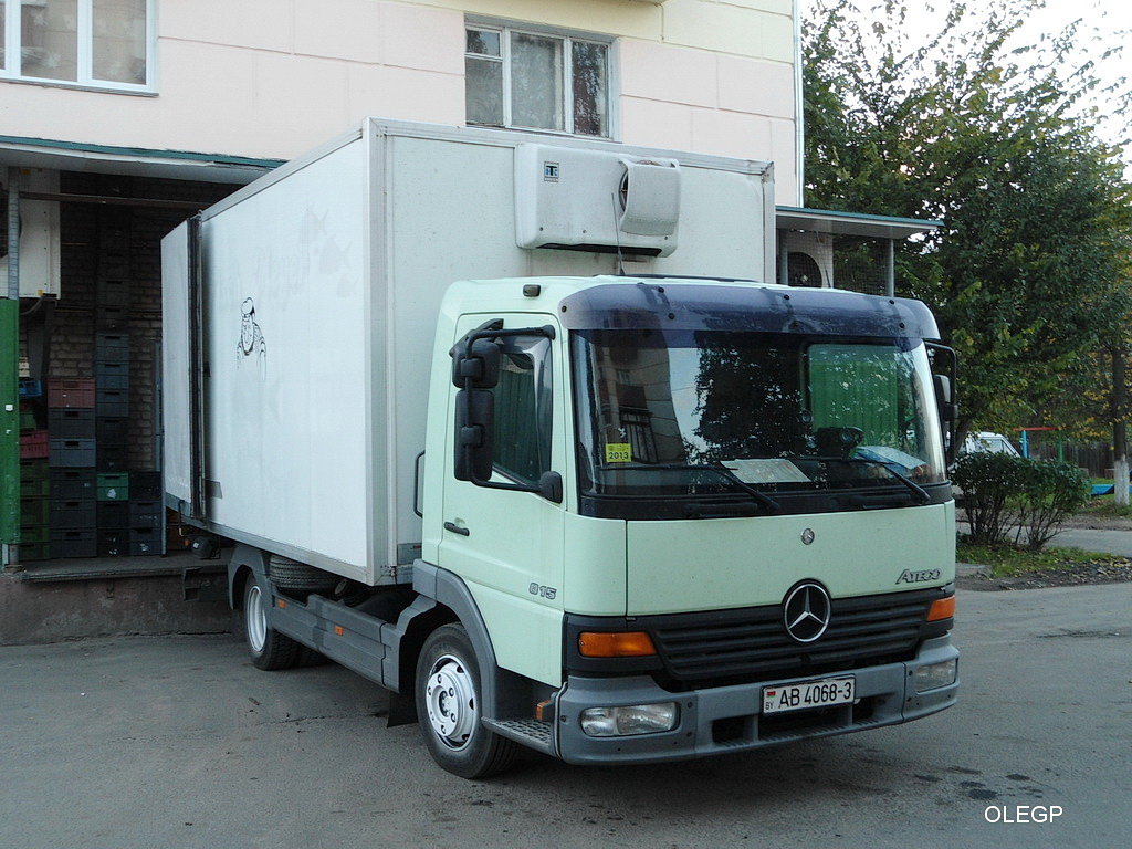 Гомельская область, № АВ 4068-3 — Mercedes-Benz Atego 815