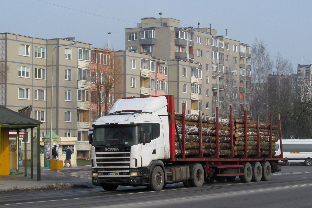 Литва, № AGH 057 — Scania ('1996) R124L