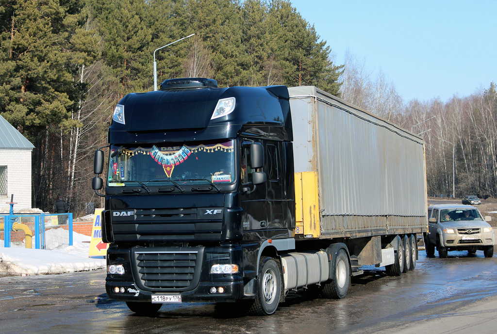 Санкт-Петербург, № С 118 РУ 178 — DAF XF105 FT