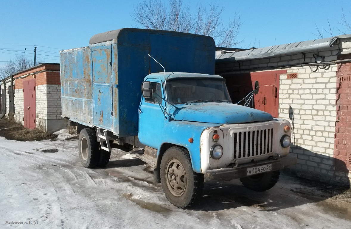 Рязанская область, № А 104 ЕО 62 — ГАЗ-53-12