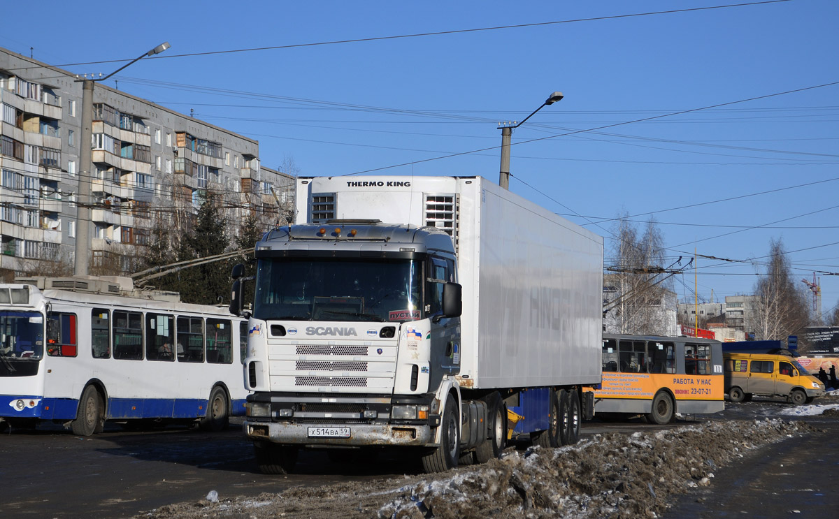 Пермский край, № Х 514 ВА 59 — Scania ('1996) R124L