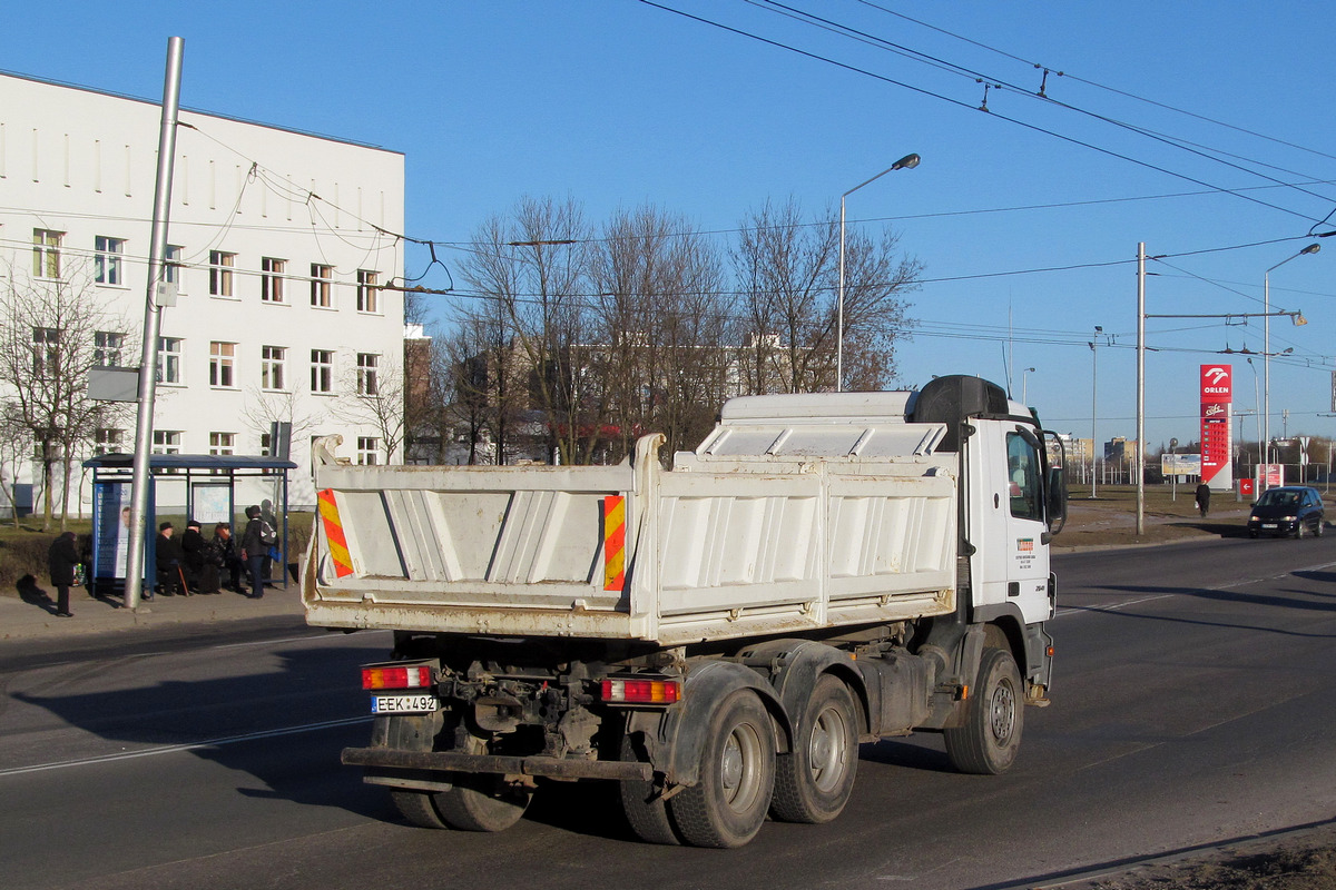 Литва, № EEK 492 — Mercedes-Benz Actros ('2003)