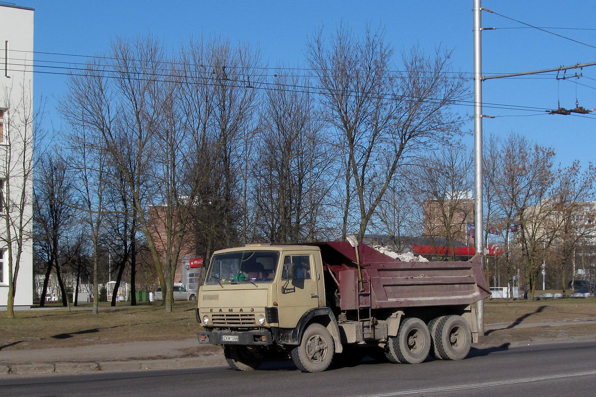 Литва, № ZKM 066 — КамАЗ-55111 (общая модель)