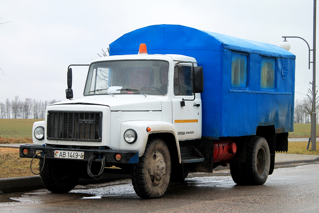 Гродненская область, № АВ 1449-4 — ГАЗ-3307