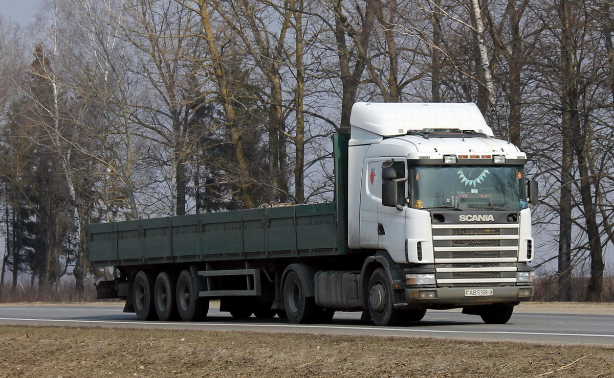 Витебская область, № АВ 5168-2 — Scania ('1996, общая модель)