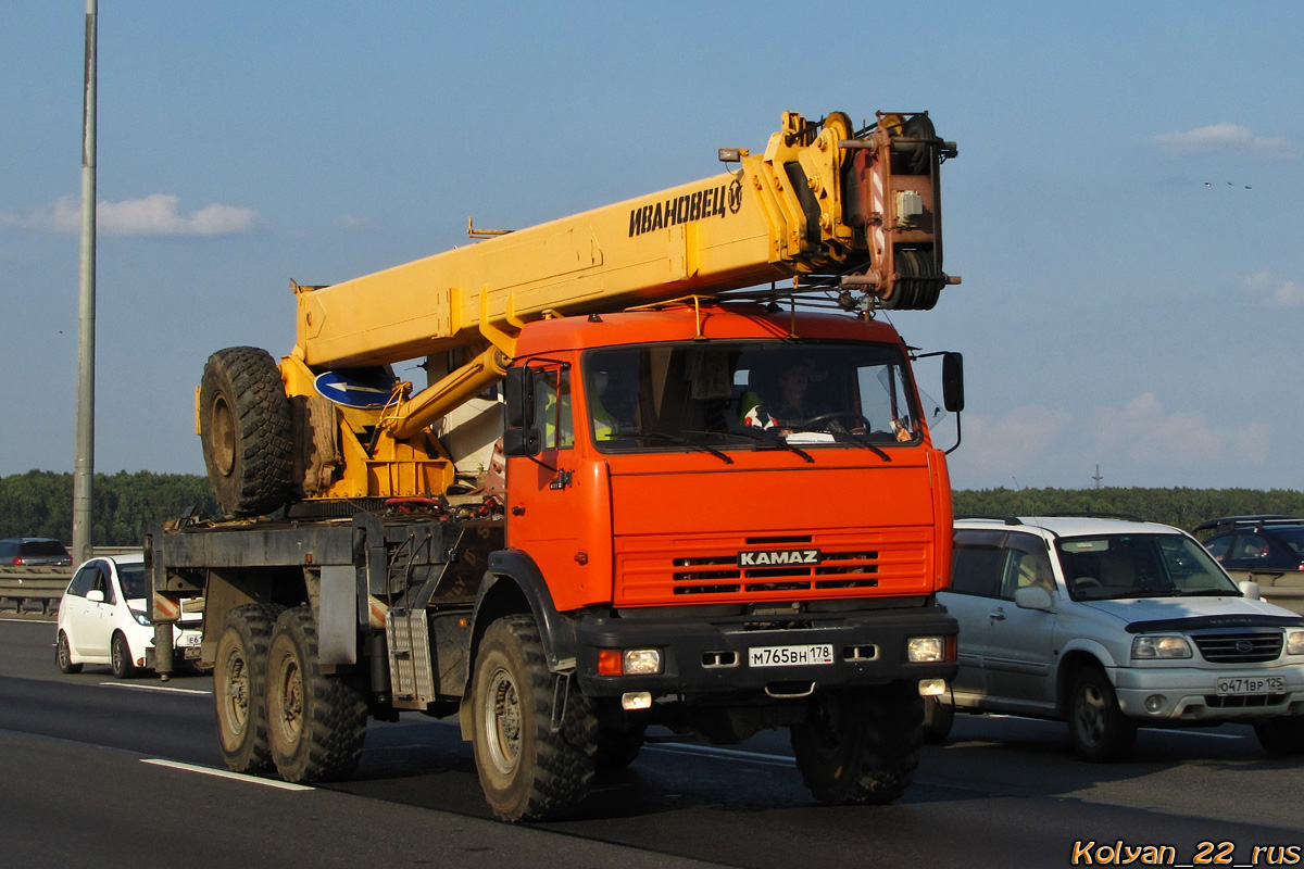 Санкт-Петербург, № М 765 ВН 178 — КамАЗ-43118-15 [43118R]