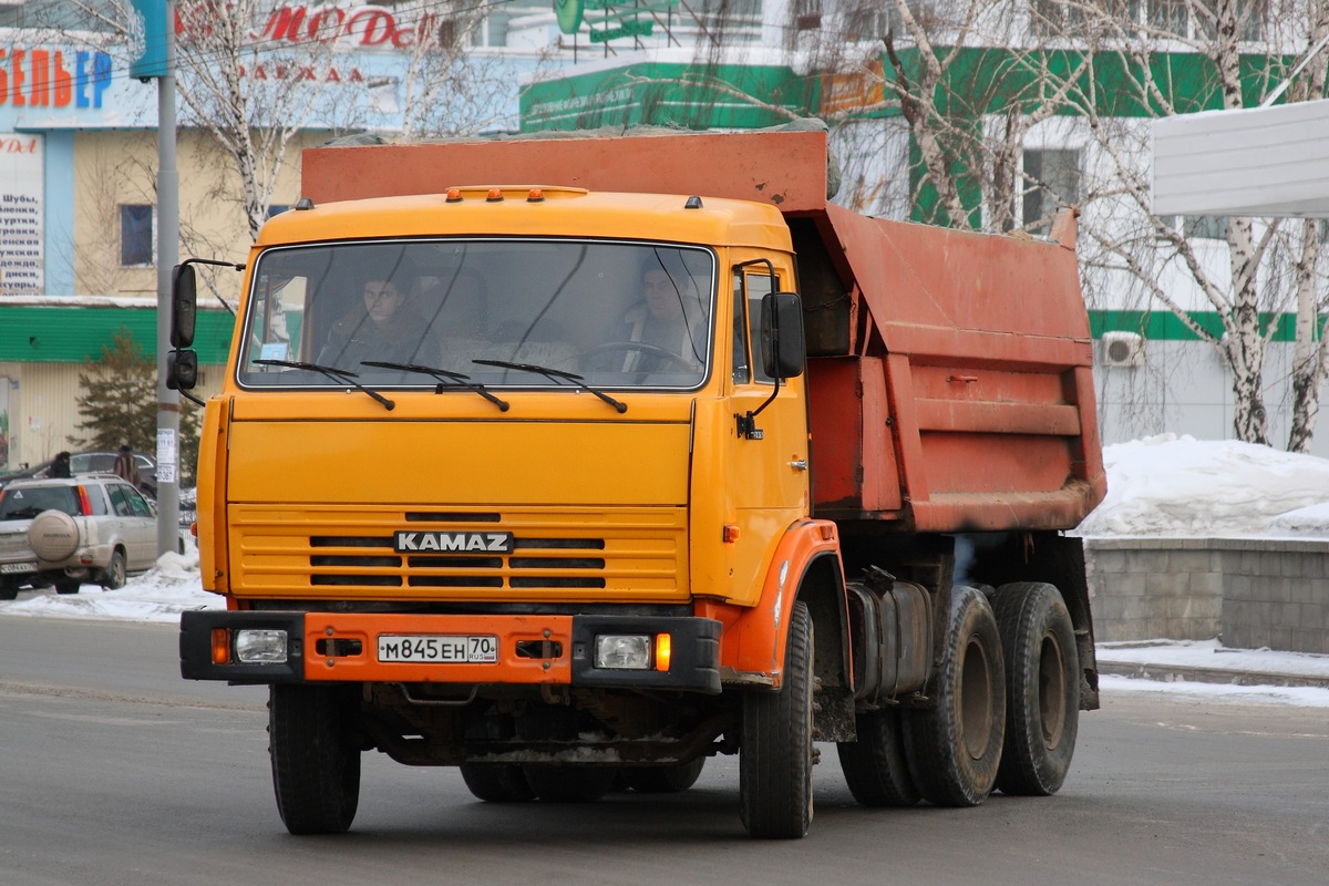 Томская область, № М 845 ЕН 70 — КамАЗ-55111 (общая модель)