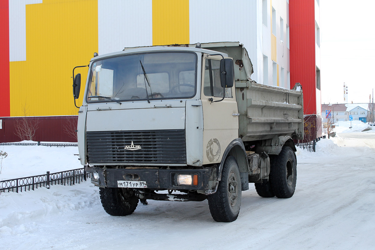 Ямало-Ненецкий автоном.округ, № М 171 УР 89 — МАЗ-555102