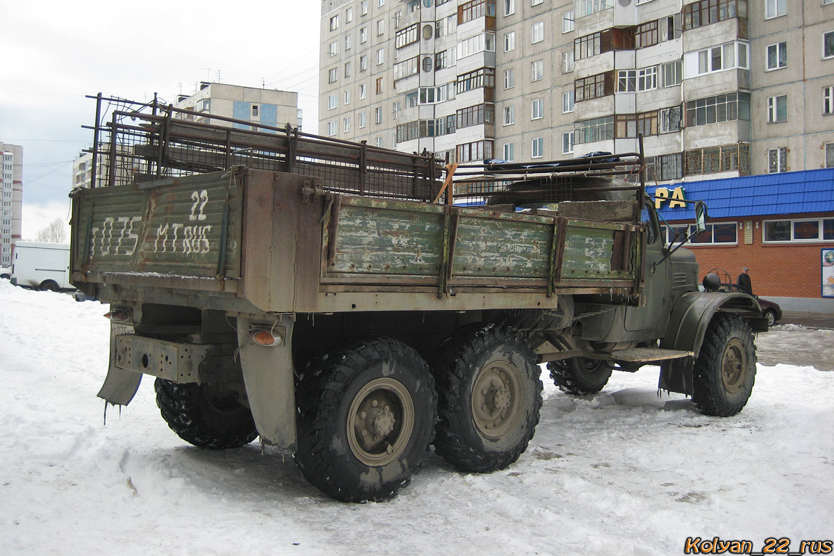 Алтайский край, № Т 075 МТ 22 — ЗИЛ-157КД